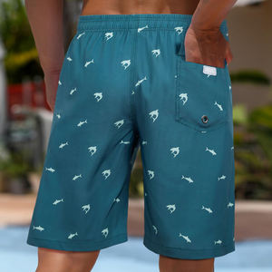 Shorts de playa transpirables de secado rápido para hombre, ecológicos, pantalones cortos de baño, en venta en línea - Product Image 2