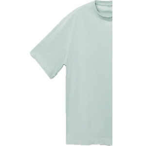 Camisetas Casuales de Punto Transpirables y Ecológicas al por Mayor para Hombre, Talla Grande, 100% Algodón Orgánico con Logotipo Frontal - Product Image 6