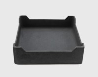 La cuvette agglomérée de boîte de carbure de silicium de réaction de J est résistante à la haute température et à la corrosion