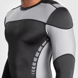 Camisas de compresión para hombre al por mayor Ropa deportiva transpirable de alto rendimiento - Product Image 4