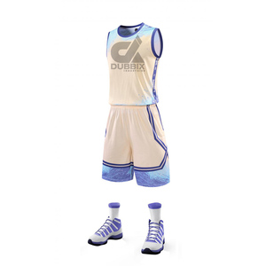 Ensemble de maillots de basket-ball pour filles, best-seller, respirant, design élégant pour enfants, nom et logo d'équipe personnalisables, tailles XS à 4XL - Product Image 3