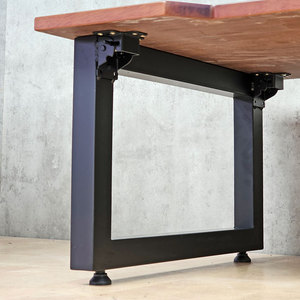 120x60cm Rubber Wood Floor-Sitting <b>Desk</b> with <b>Foldable</b> Legs Feature <b>Foldable</b>-Model SPD68001 - Product Image 6
