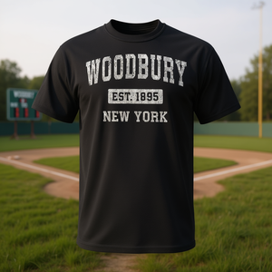 Camiseta Vintage de Woodbury, Nueva York, con el Logo de la Marca Deportiva, Camiseta Promocional Vintage de la Marca Deportiva - Product Image 3