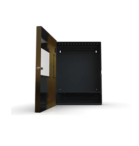 Boîte de jonction d'alarme incendie Cabman 6 avec porte marron brillant, conçue pour une sécurité électrique à long terme et professionnelle - Product Image 3