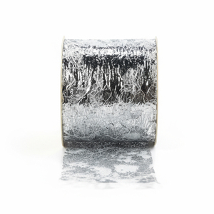 Nastro in Tessuto Lucido da 2,7 Metri con Finitura Metallica Oro Argento Rame Nastri Natalizi - Product Image 2