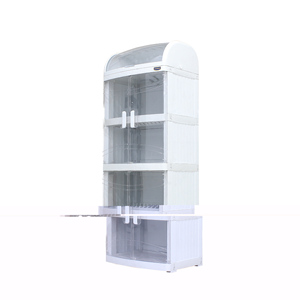 Estante de Cocina Acrílico Blanco de 5 Niveles con Escurridor para Encimera - Product Image 3