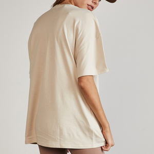 Nuevo diseño 3D Puff Print Camiseta unisex 100% algodón Camiseta de verano de peso pesado personalizada con logotipo de serigrafía - Product Image 4