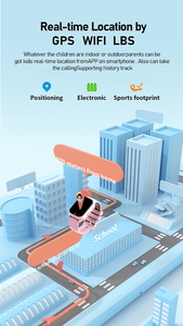 ליברות jps wifi מספר מדויק מיקום חכם שעון חכם ילד שעון חכם עם כרטיס SIM 4 גרם ילדים - Product Image 3