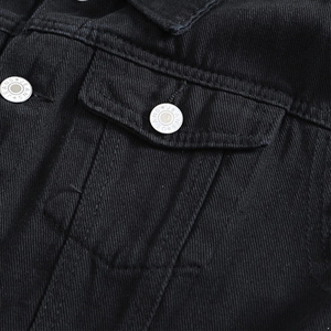 <b>Men</b> Sleeveless Jean <b>Vest</b> Slim Fit Washed Breathable Custom OEM Wholesale - Product Image 6