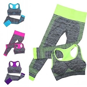 2024 Nouvel arrivage Ensemble de yoga personnalisé pour femmes Vêtements de sport Leggings Meilleur prix Équipement de fitness Vente en gros - Product Image 6