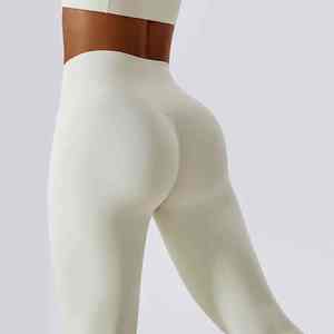 Leggings légers pour femmes personnalisés sans couture pour l'entraînement physique et l'utilisation de vêtements de sport - Product Image 5