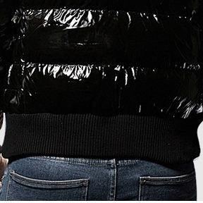 Veste matelassée rembourrée de haute qualité à col montant imperméable pour hommes, chaude et à fines bulles, brodée sur mesure OEM - Product Image 6