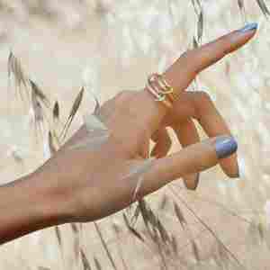 Classique 10K Or Massif Multi Lien Connecté Anneau Rond Moissanite Diamant Connecteur Anneau Emboîtement Anneaux Cadeau Pour Elle - Product Image 4