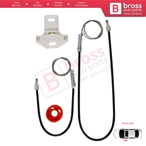 Kit de réparation de lève-vitre BWR1129 pour porte gauche de camion CF65 CF75 CF85 CF FA FT 2013-actuellement 1779727 - Product Image 3
