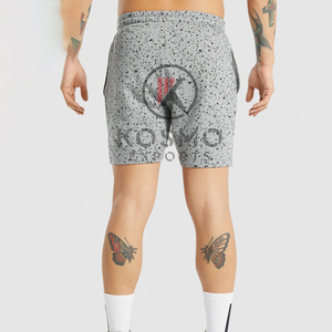 กางเกงขาสั้นออกกำลังกายผู้ชายขายดี รุ่นใหม่ สีพื้น เรียบง่าย มีกระเป๋า สไตล์ลำลอง เหมาะสำหรับใส่เล่นกีฬาและฟิตเนส - Product Image 2