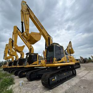 Chất lượng cao sử dụng KOMATSU pc220 bánh xích máy xúc Nhật bản 22t thủy lực Digger tốt động cơ hộp số bơm sử dụng máy xúc tốt - Product Image 2
