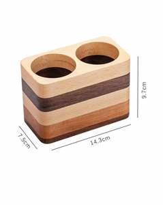 Boîte de rangement de papeterie de bureau en bois pour crayons - Product Image 1