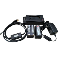 Accessoires pour stations totales avec matériaux en cuivre et PUR, garantie 1 an - Batteries, câbles de données/chargeurs/mini-prismes