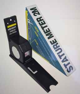 Estadiómetro digital de pared de 2M de altura y cinta métrica corporal, regla de crecimiento del bebé, báscula de baño con batería - Product Image 1