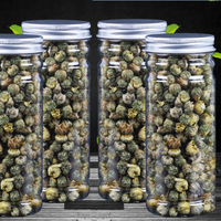 Bocaux en plastique PET à vis en aluminium transparent vides personnalisés de 350ml pour le stockage de biscuits de thé parfumés de bonbons de collation de nourriture-Pavico Vietnam