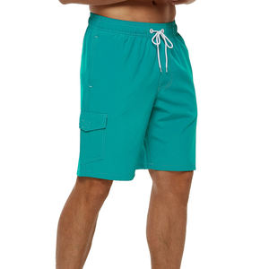 Pantalones cortos deportivos informales con estampado Multicolor para hombre, pantalones de playa a la moda con cintura elástica, cordón, cintura media, 2025 - Product Image 2