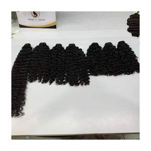 Extensions de cheveux humains, lots de cheveux vierges vietnamiens bruts bon marché, vente en gros de lots de cheveux ondulés noirs, cheveux ondulés vietnamiens - Product Image 1