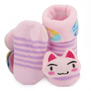 Newborn <b>Booties</b> - Pink - Product Image 3