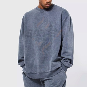 Chándal de algodón y poliéster para hombre, Conjunto de sudadera con capucha y Jogger, estilo callejero, Conjunto de sudadera con capucha y Jogger unisex, chándal de algodón - Product Image 6