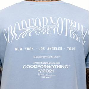 T-shirts surdimensionnés Vintage à épaules tombantes lourdes 100% coton pour hommes-T-shirts unis avec logo personnalisé grande taille - Product Image 3