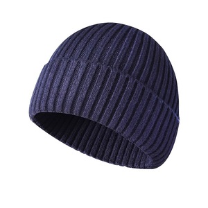 Chapeau en tricot d'hiver chaud de haute qualité pour hommes et femmes, bonnet de ski en gaufre, chapeaux d'hiver en vrac avec logo personnalisé, chauffe-tête - Product Image 3
