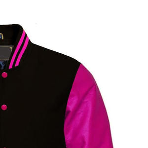 New Look transpirable cómodo uso al aire libre hombres y mujeres chaqueta Varsity ropa de moda más vendida chaquetas universitarias genuinas - Product Image 4