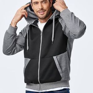 Vente en gros de sweats à capuche pour hommes | Sweats à capuche en molleton et coton personnalisés en vrac | Longue poche à fermeture éclair confortable respirant approvisionnement d'usine - Product Image 2