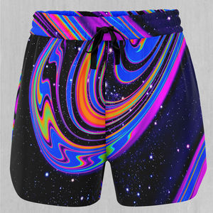 Pantalones cortos de Yoga para mujer con sublimación, ropa deportiva para mujer, venta al por mayor, pantalones cortos deportivos atléticos para mujer, pantalones cortos transpirables para correr y entrenamiento en el gimnasio - Product Image 5