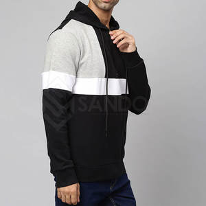 เสื้อฮู้ดมีซิปครึ่งตัวของผู้ชายผ้าคอตตอนระบายอากาศได้ดีแห้งเร็วแบบธรรมดาพิมพ์โลโก้ตามสั่งสำหรับฤดูหนาว - Product Image 2