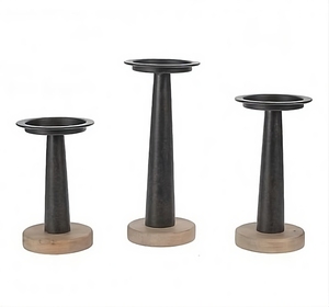 Sleek Design Handmade Metal <b>Candlestick</b> <b>Holder</b> High Quality Lighting Accessory for Home & Hotel Multipurpose Shelf & Table Decor - Product Image 5