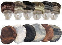 Chapeau Pakol, Topi tribal afghan, Turban cousu, Béret fait main en laine, Garde au chaud, Meilleure qualité, Cadeau pour toutes les occasions, Pakistan, Tous âges