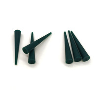 Bouchon en silicone conique creux solide personnalisé de haute qualité bouchon en caoutchouc résistant aux hautes températures