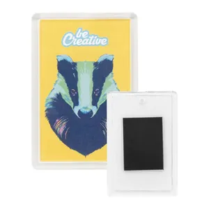 Imán Rectangular Promocional para Refrigerador con Impresión Personalizada para Merchandising - Product Image 1