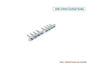Juego de 8 placas LCP de 2,4mm con 50 tornillos de bloqueo Instrumentos ortopédicos veterinarios - Product Image 6