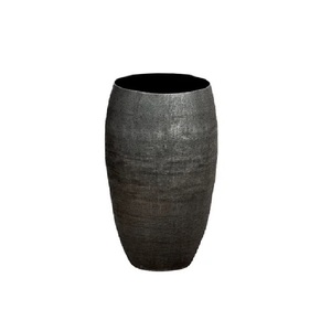 Nueva tendencia, diseñador único, moderno, forma Simple, mesa de Navidad de lujo, decoración decorativa para el hogar, boda, florero de Metal - Product Image 2