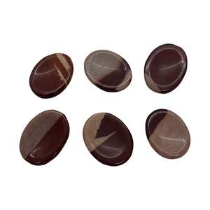 Venta al por mayor Narmada Natural ágata preocupación piedra cristal Reiki terapia masaje piedras preciosas patrón curativo Hada ansiedad Feng Shui - Product Image 4