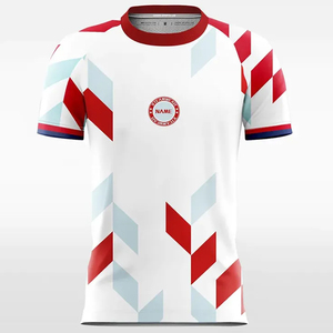 Poliéster Sublimación Retro Custom Soccer Jersey Set Ropa deportiva de fútbol de alta calidad - Product Image 1