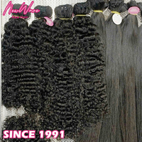 Paquetes de Cabello Virgen Rubio 613 de 40 Pulgadas, Cabello Filipino Virgen Crudo de un Solo Donante para Mujeres, Paquete de Extensiones de Cabello Humano Rizado a Granel