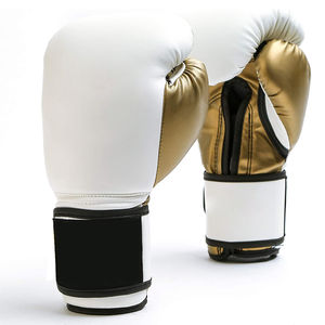 Nouveaux gants de boxe professionnels à lacets, vente en gros, logo personnalisé pas cher, sport, gants en cuir PU de haute qualité, évacuation de l'humidité - Product Image 5