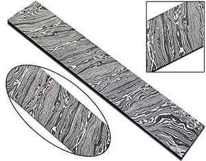 2025 High Quality Damascus <b>Steel</b> <b>Billet</b> With Ladder Pattern Custom Handmade Custom 12-Inch Damascus <b>Steel</b> <b>Billet</b> Knife - Product Image 1
