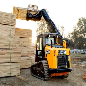 Haute qualité JCB Skid Steer Loader roues sur chenilles machines de Construction de qualité supérieure vente Skid Steer tractopelle chargeuse moteur pompe noyau - Product Image 6