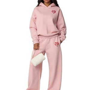Sudadera con Capucha para Mujer, Corte Regular, Color Rosa Claro, Prelavada, con Estampado Puff, Forro Polar, Estilo Urbano, Invierno, Alta Calidad, Modelo 206 - Product Image 2
