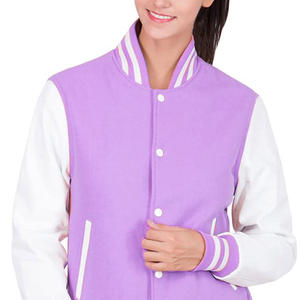 Chaqueta Universitaria para Mujer de la Mejor Calidad, Fabricante Profesional, Nueva Chaqueta Informal de Moda, Lisa Teñida - Product Image 1
