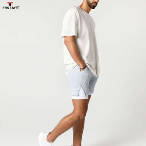 กางเกงขาสั้นผ้าตาข่ายสำหรับผู้ชายกางเกงฟิตเนสกางเกงออกกำลังกายเล่นยิมฟิตเนสกางเกงขาสั้นแฟชั่นแบบกำหนดโลโก้ได้เองฤดูร้อน - Product Image 6