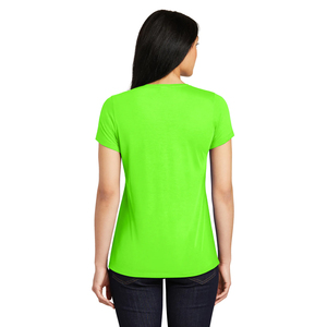 เสื้อยืดคอกลมผ้าระบายไหล่สำหรับผู้หญิงเสื้อยืดแบบไขว้ - Product Image 2